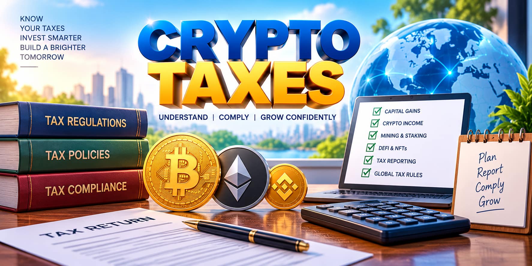 Crypto Taxes and global cryptocurrency tax rules