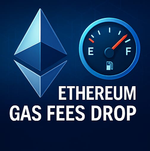 ETHEREUM GAS FEES DROP