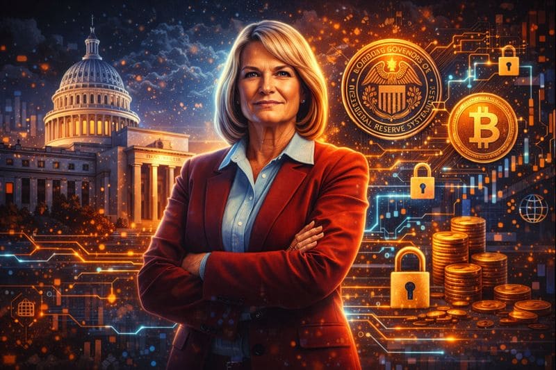 Senator Cynthia Lummis supporting Federal Reserve proposal to help crypto banking