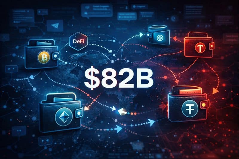 $82B crypto money laundering flows through Telegram-linked wallets